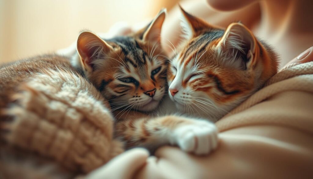 Bindung zwischen Mensch und Katze